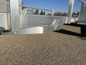 New 2025 Black Rhino EXS 7'x14' Aluminum Trailer