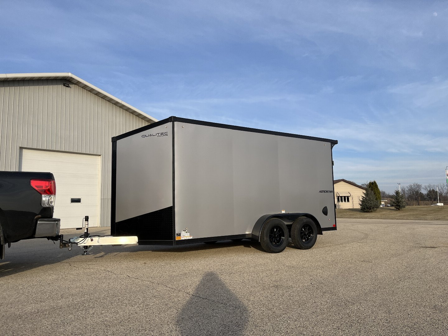 New 2025 Qualitec Aluminum 7x14'+30" Aerostar, by Stealth Cargo / Enclosed Trailer