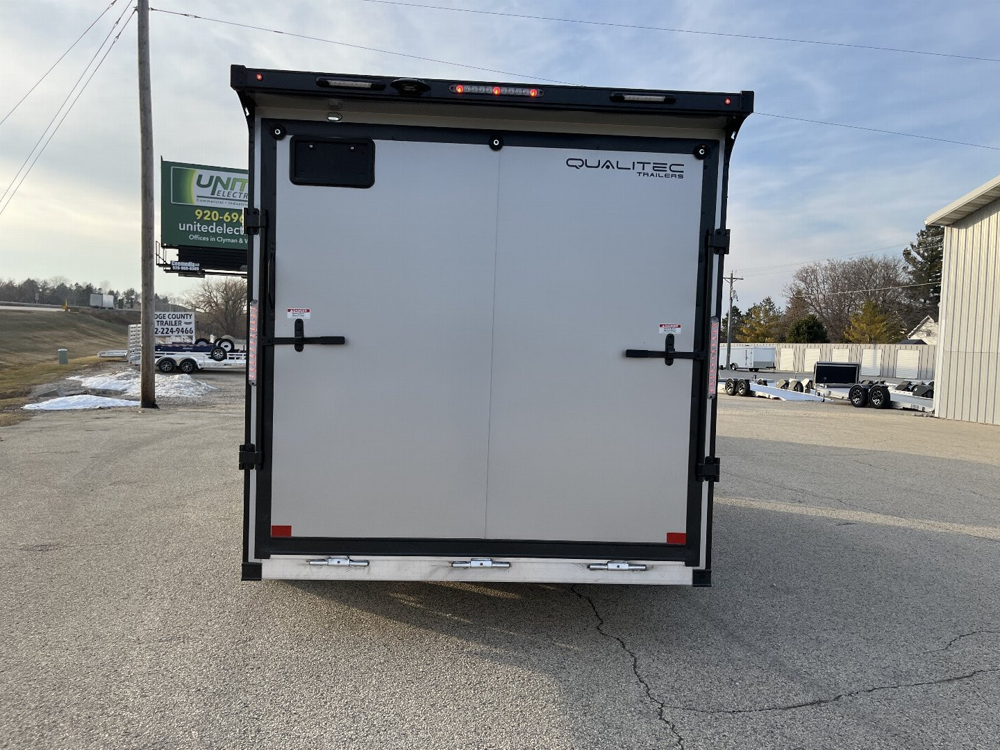 New 2025 Qualitec Aluminum 7x14'+30" Aerostar, by Stealth Cargo / Enclosed Trailer