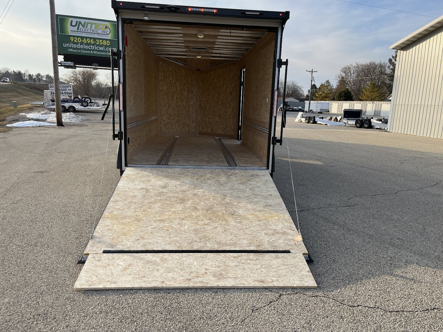 New 2025 Qualitec Aluminum 7x14'+30" Aerostar, by Stealth Cargo / Enclosed Trailer