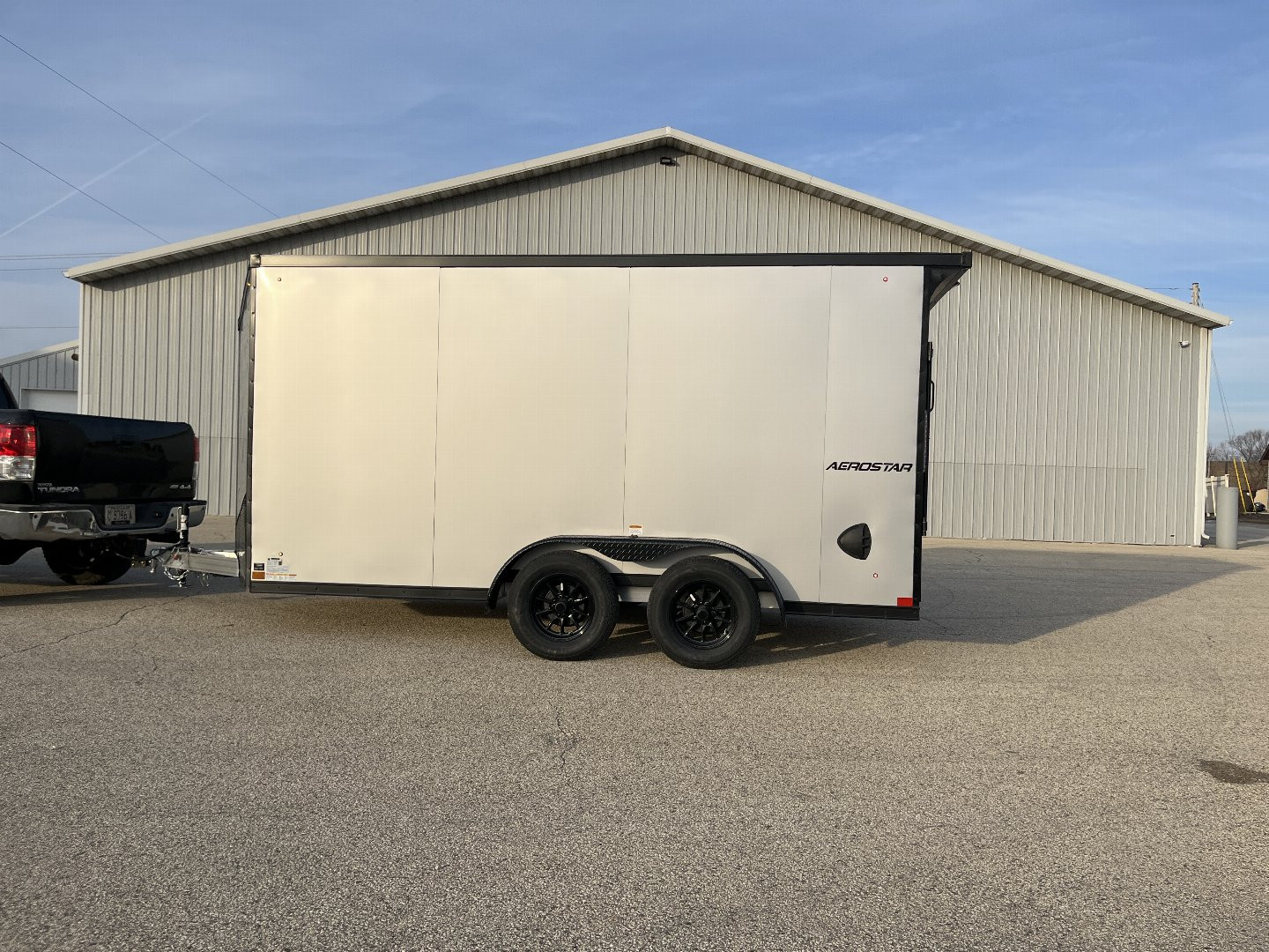 New 2025 Qualitec Aluminum 7x14'+30" Aerostar, by Stealth Cargo / Enclosed Trailer