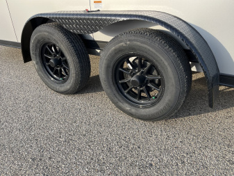 New 2025 Qualitec Aluminum 7x14'+30" Aerostar, by Stealth Cargo / Enclosed Trailer