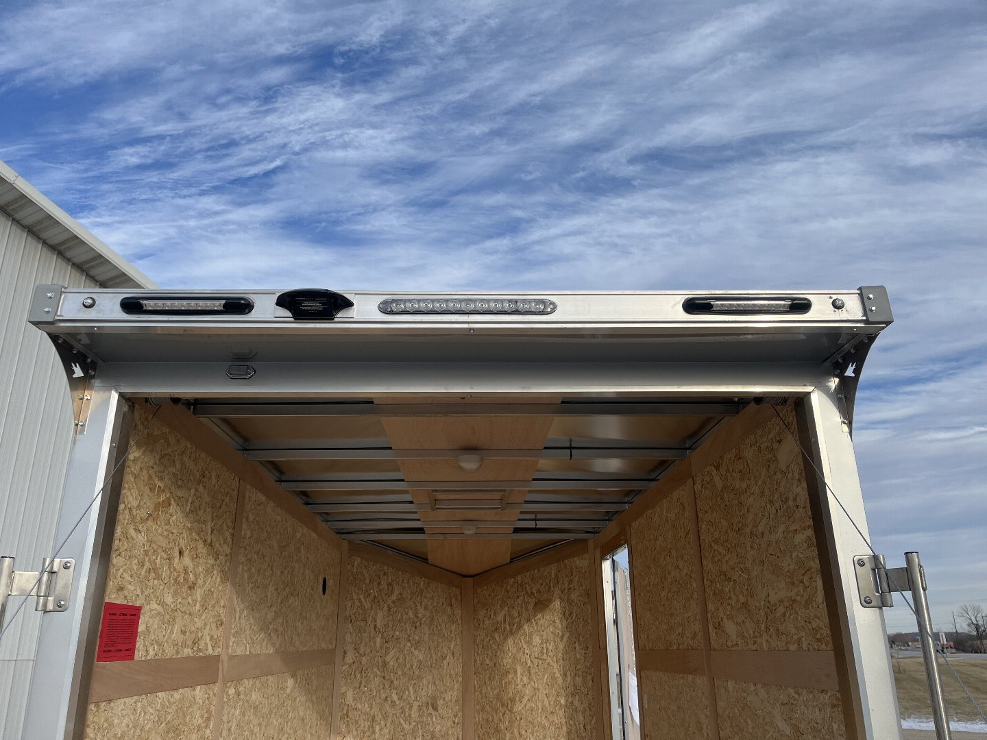 New 2025 Qualitec Aluminum 6'x12'+24"Aerostar, by Stealth Cargo / Enclosed Trailer