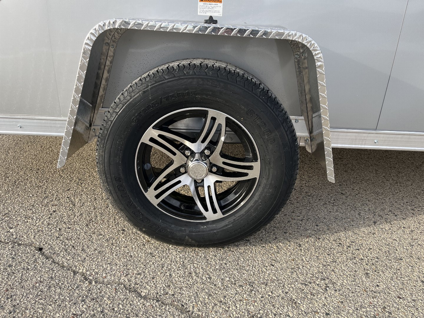 New 2025 Qualitec Aluminum 6'x12'+24"Aerostar, by Stealth Cargo / Enclosed Trailer