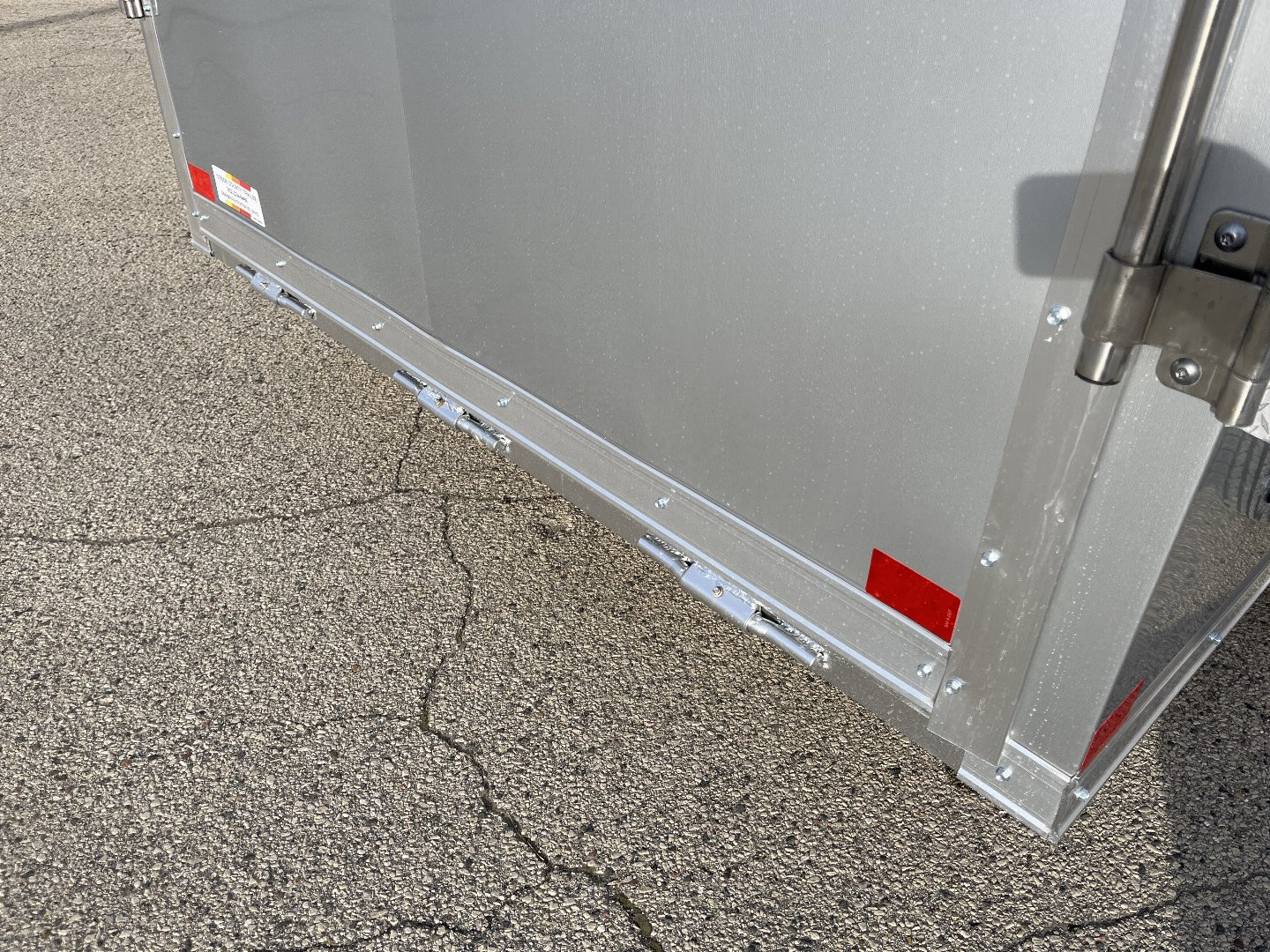 New 2025 Qualitec Aluminum 6'x12'+24"Aerostar, by Stealth Cargo / Enclosed Trailer