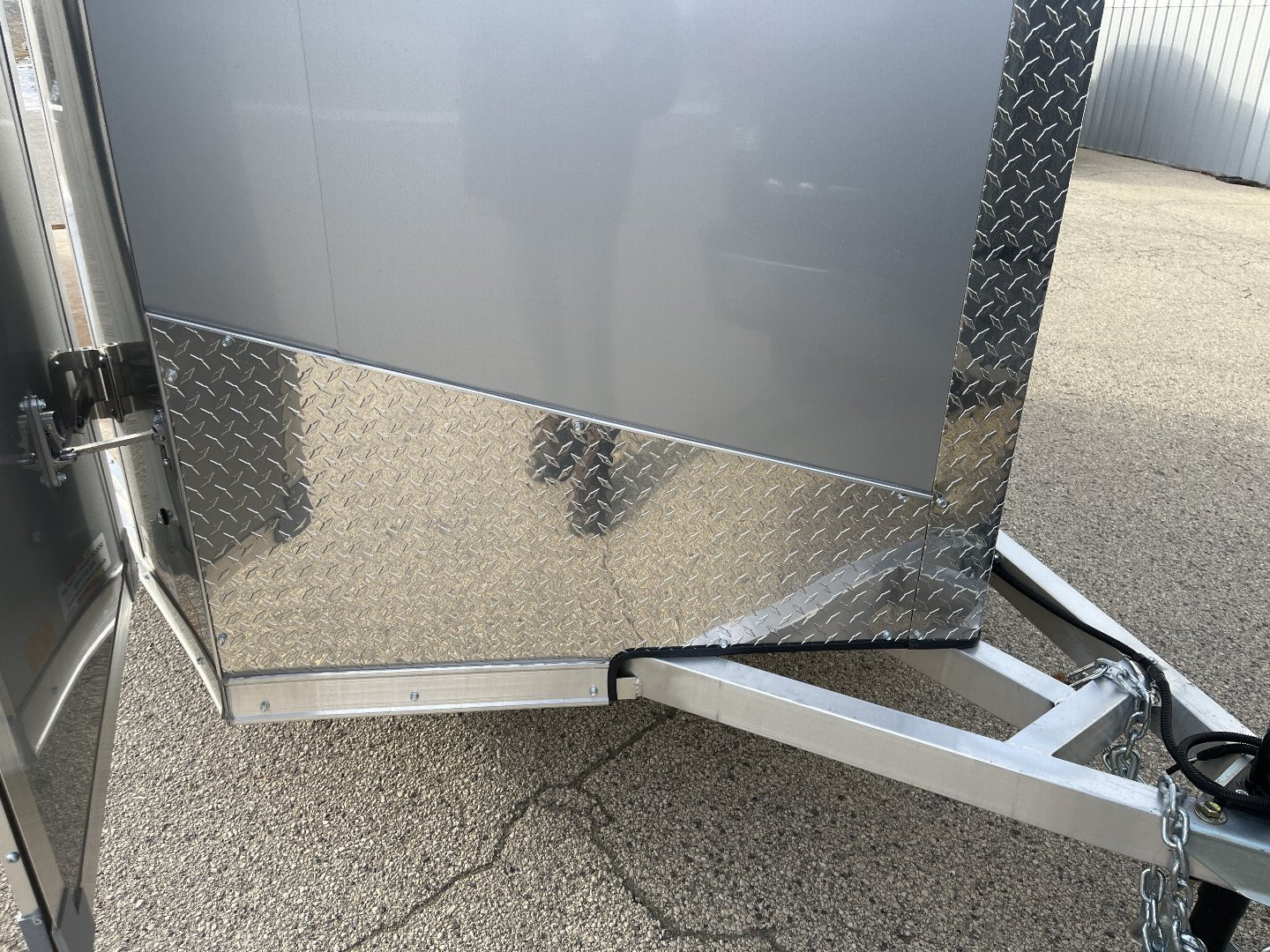 New 2025 Qualitec Aluminum 6'x12'+24"Aerostar, by Stealth Cargo / Enclosed Trailer