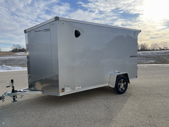 New 2025 Qualitec Aluminum 6'x12'+24"Aerostar, by Stealth Cargo / Enclosed Trailer