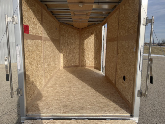New 2025 Qualitec Aluminum 6'x12'+24"Aerostar, by Stealth Cargo / Enclosed Trailer