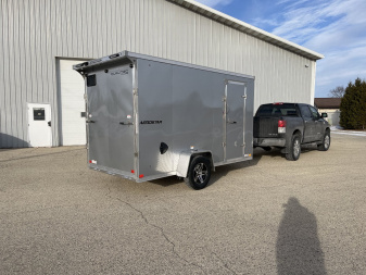 New 2025 Qualitec Aluminum 6'x12'+24"Aerostar, by Stealth Cargo / Enclosed Trailer