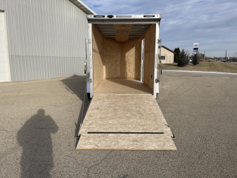 New 2025 Qualitec Aluminum 6'x12'+24"Aerostar, by Stealth Cargo / Enclosed Trailer