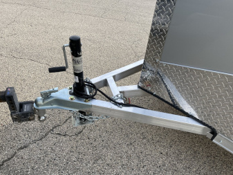 New 2025 Qualitec Aluminum 6'x12'+24"Aerostar, by Stealth Cargo / Enclosed Trailer