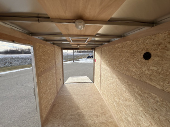 New 2025 Qualitec Aluminum 6'x12'+24"Aerostar, by Stealth Cargo / Enclosed Trailer