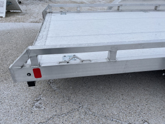 New 2025 Black Rhino LPT8118 Ramp Trailer w/ Toolbox