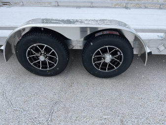 New 2025 Black Rhino LPT8118 Ramp Trailer w/ Toolbox