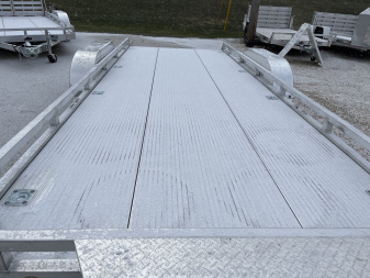 New 2025 Black Rhino LPT8118 Ramp Trailer w/ Toolbox