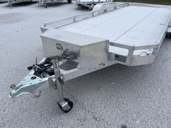 New 2025 Black Rhino LPT8118 Ramp Trailer w/ Toolbox