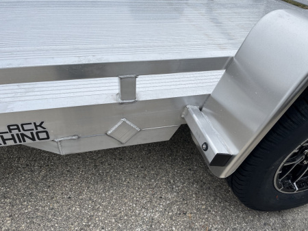 New 2025 Black Rhino Aluminum 74"x10' Low Profile LPS7810A (Demo) ATV Trailer