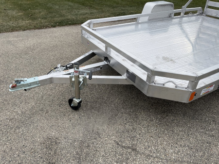 New 2025 Black Rhino Aluminum 74"x10' Low Profile LPS7810A (Demo) ATV Trailer