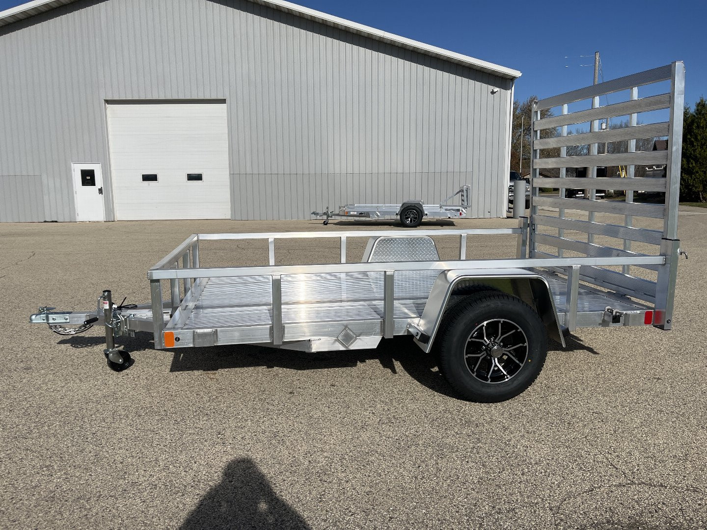 New 2025 Black Rhino LSS612A Aluminum Utility Trailer