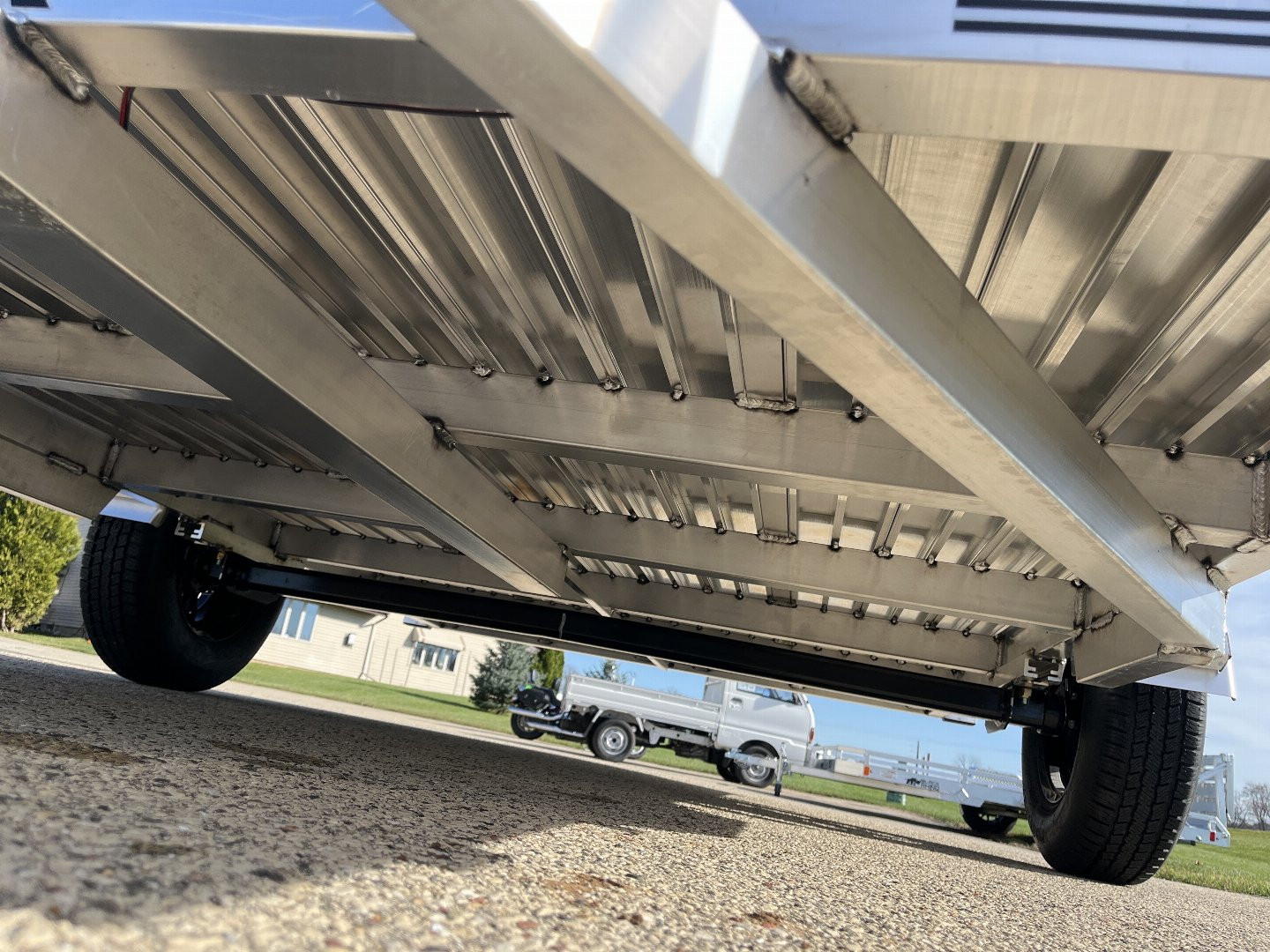 New 2025 Black Rhino LSS612A Aluminum Utility Trailer
