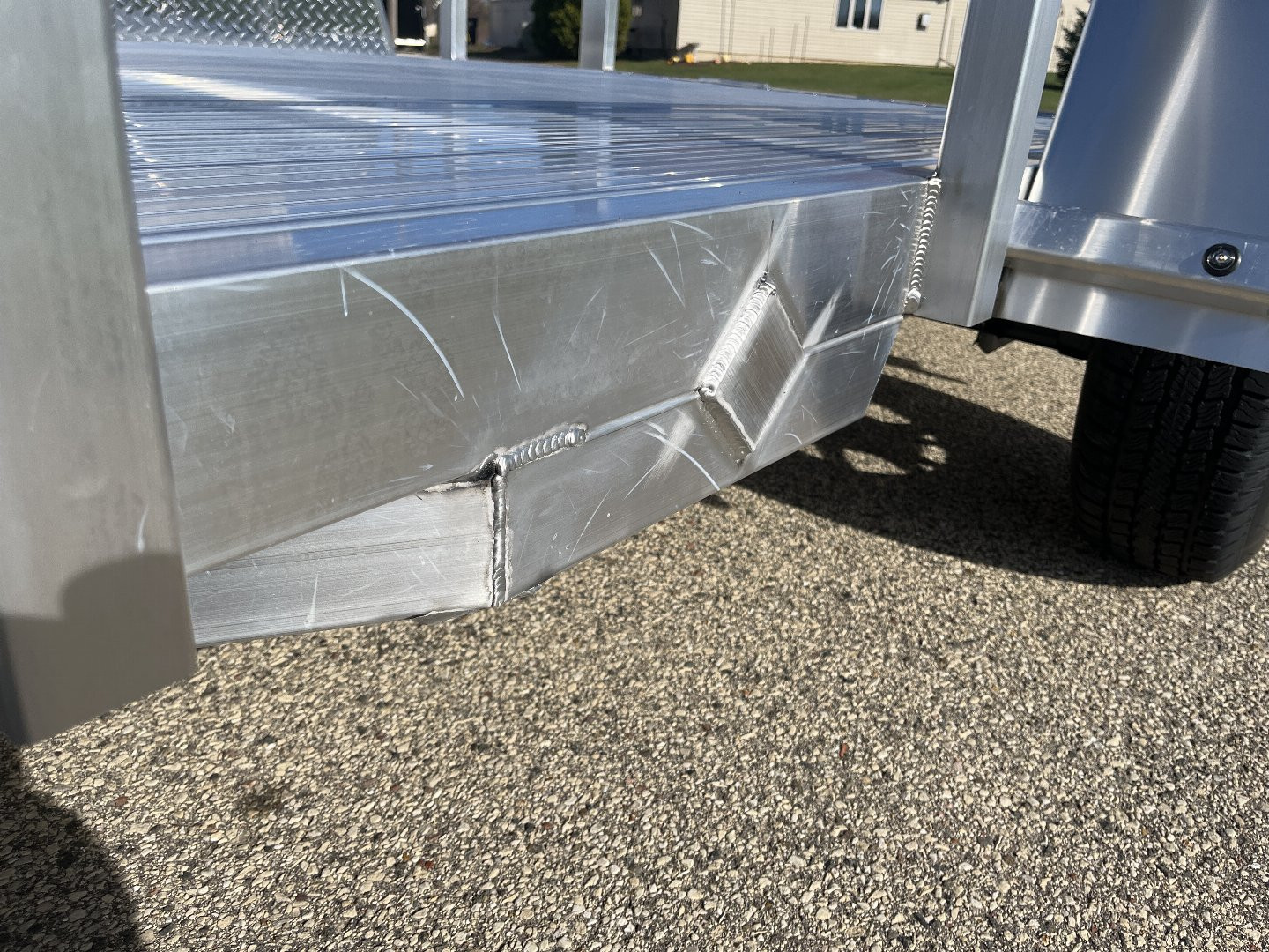 New 2025 Black Rhino LSS612A Aluminum Utility Trailer