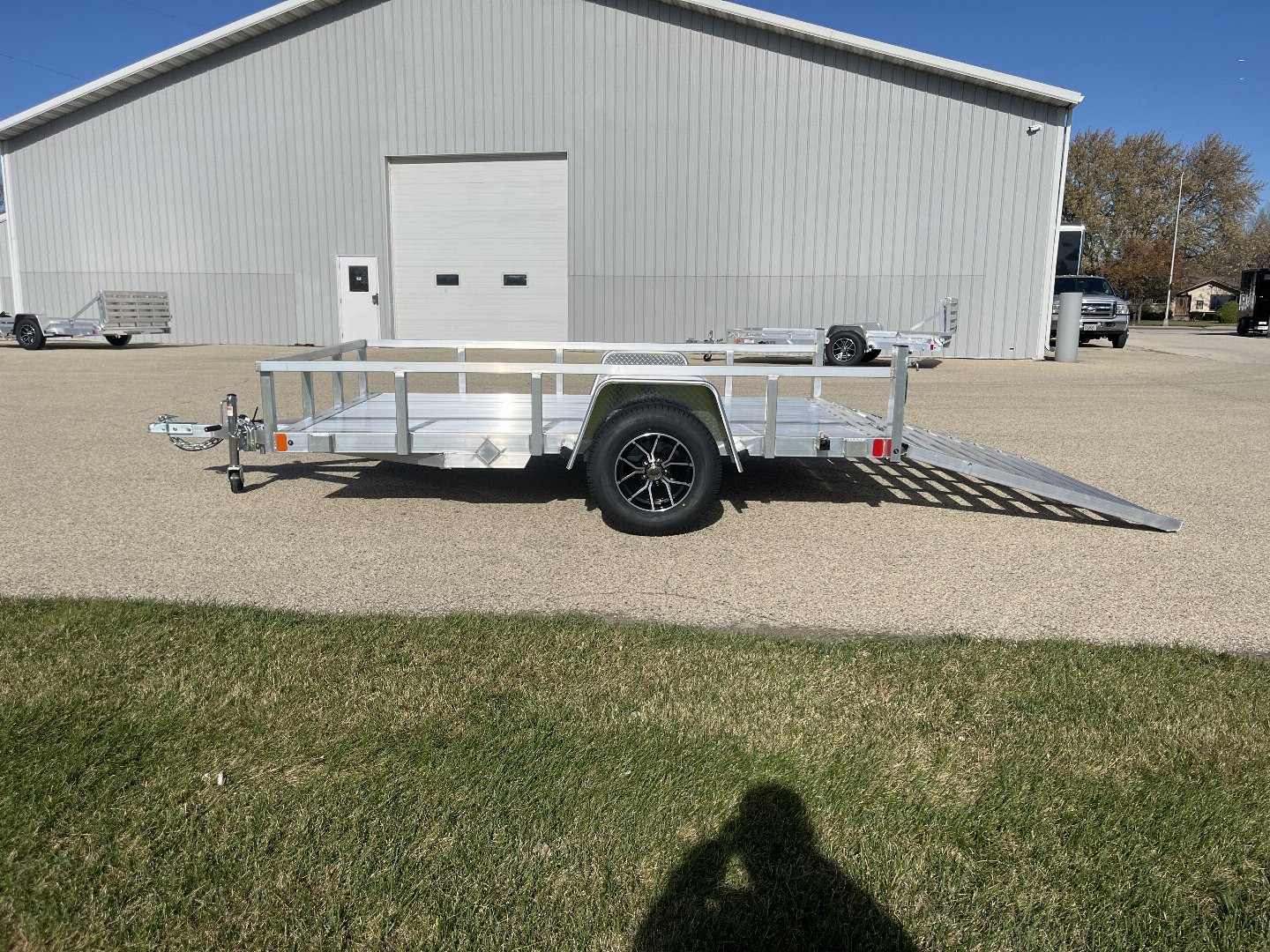 New 2025 Black Rhino LSS612A Aluminum Utility Trailer