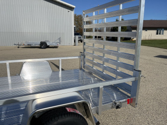 New 2025 Black Rhino LSS612A Aluminum Utility Trailer