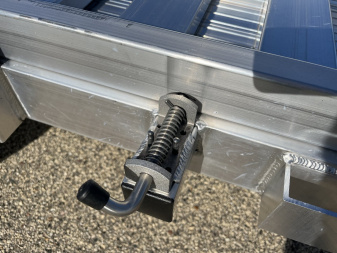 New 2025 Black Rhino LSS612A Aluminum Utility Trailer