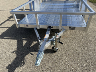 New 2025 Black Rhino LSS612A Aluminum Utility Trailer