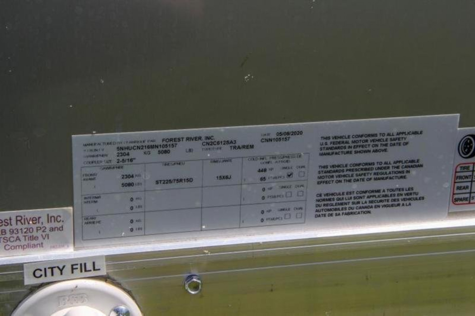 Used 2021 2-station Restroom Trailer Forest River Cargo