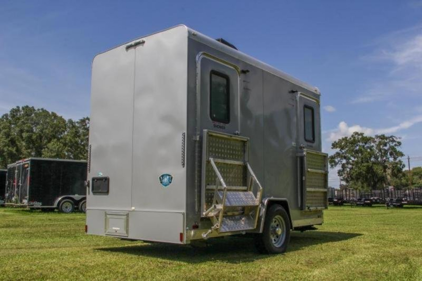 Used 2021 2-station Restroom Trailer Forest River Cargo