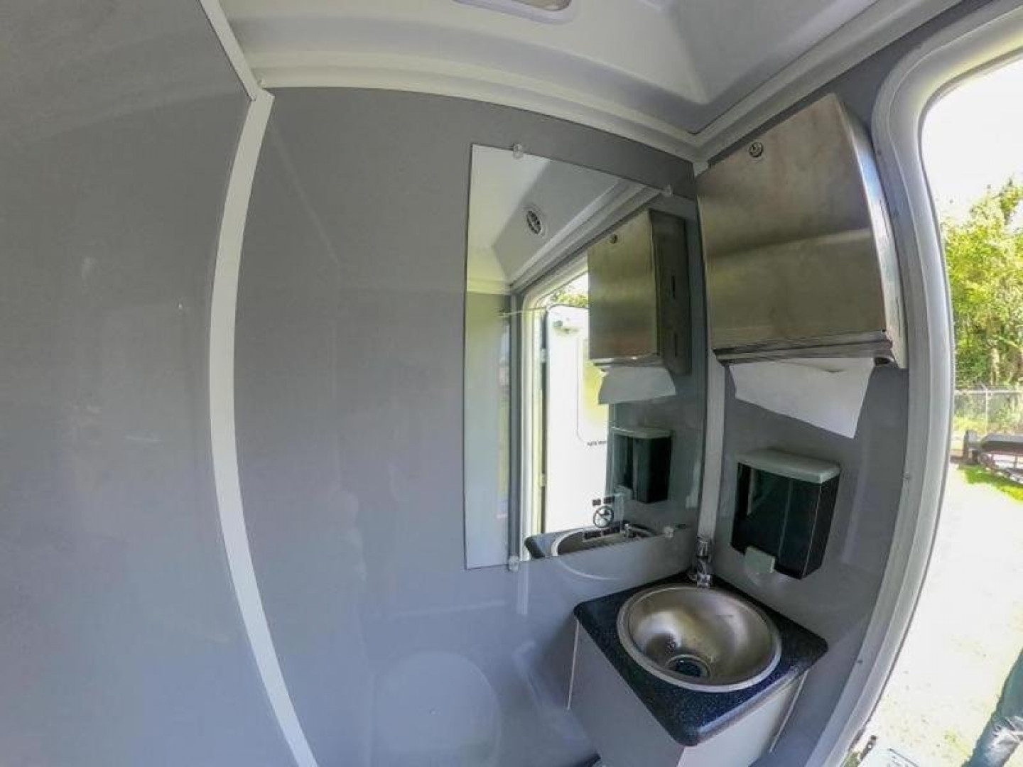 Used 2021 2-station Restroom Trailer Forest River Cargo