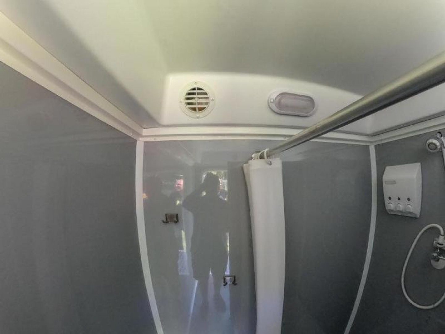 Used 2021 2-station Restroom Trailer Forest River Cargo