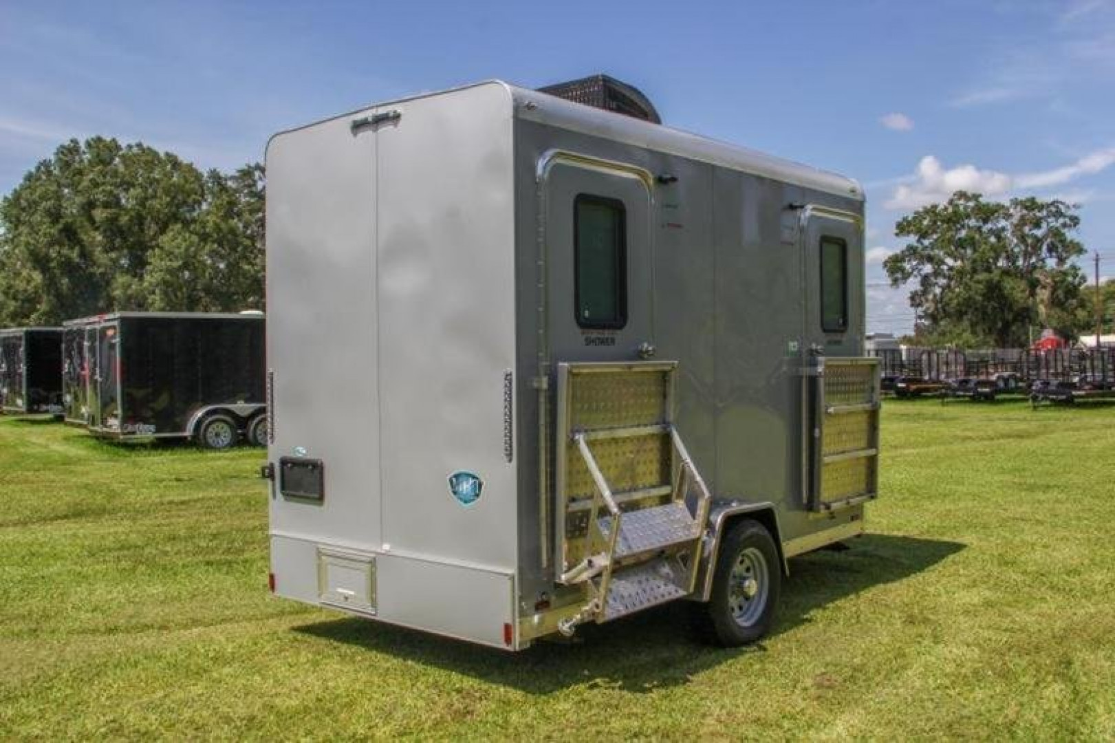 Used 2021 2-station Restroom Trailer Forest River Cargo