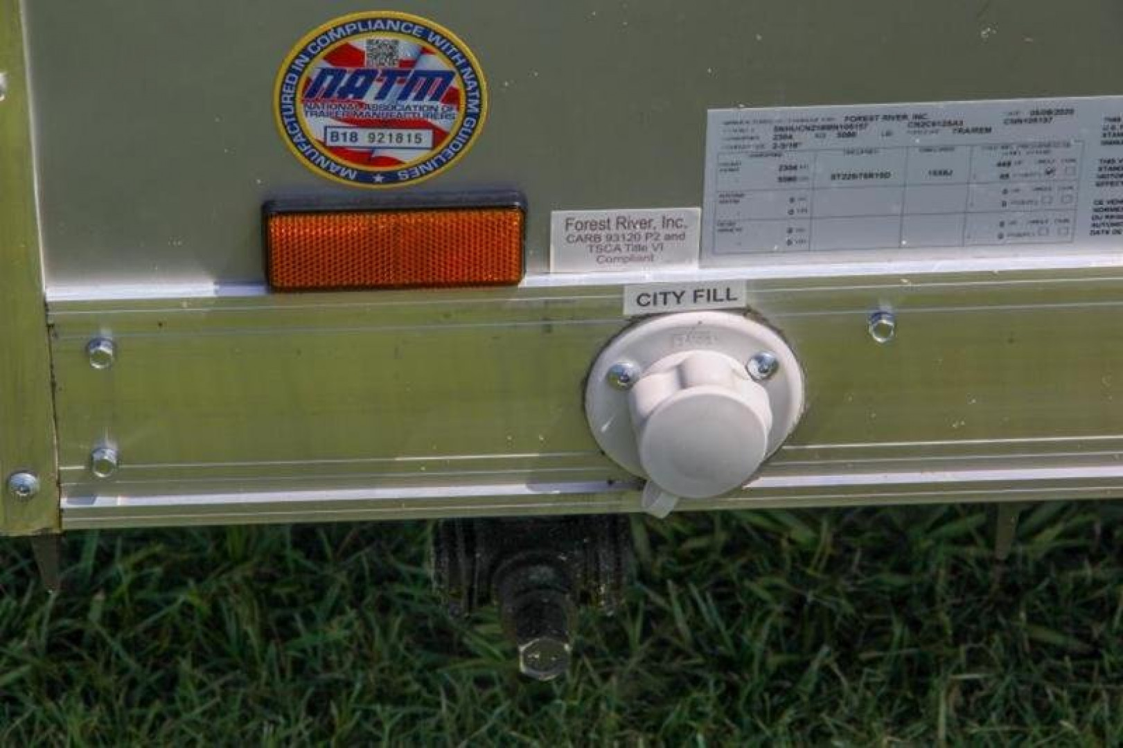 Used 2021 2-station Restroom Trailer Forest River Cargo