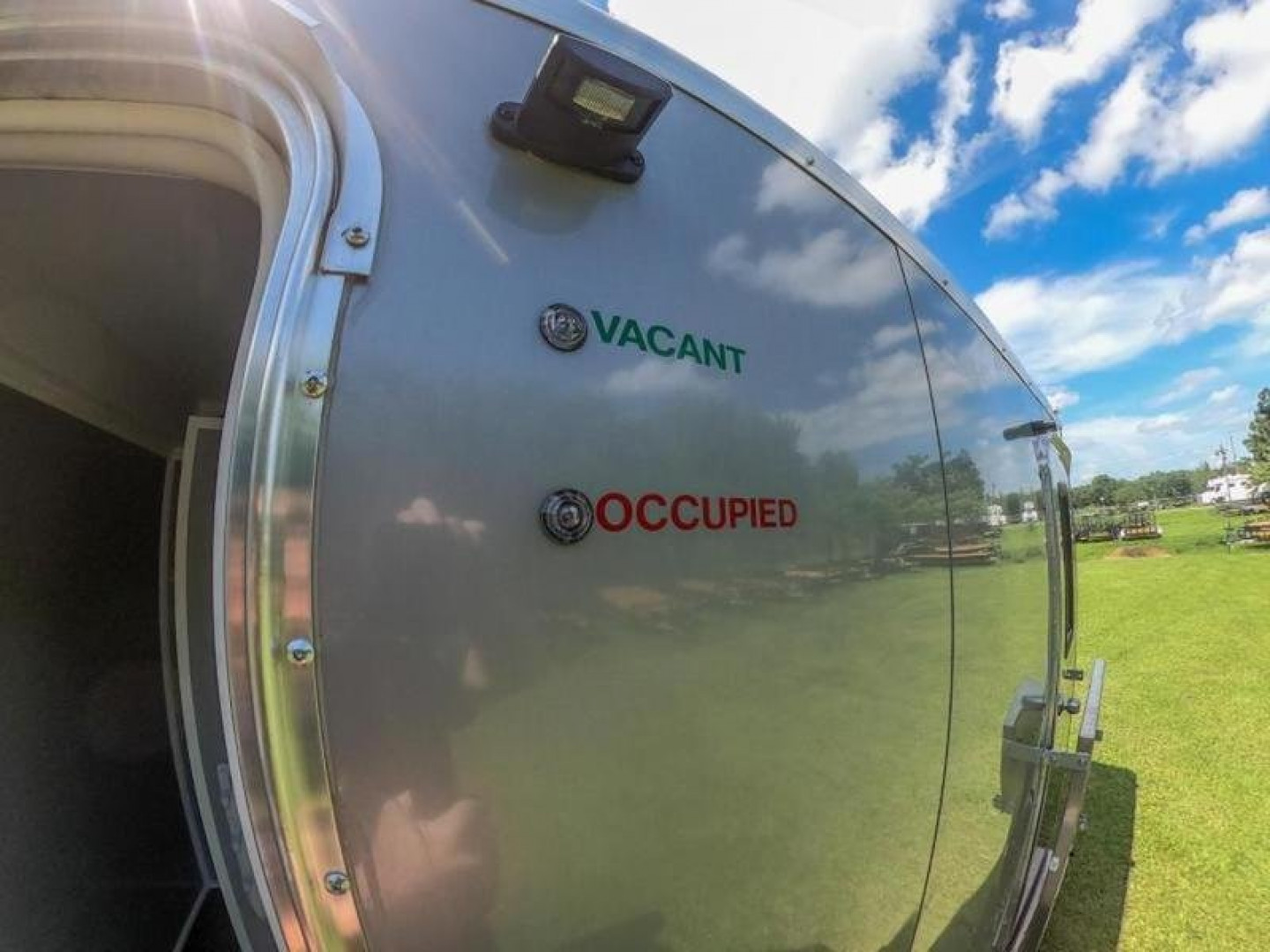 Used 2021 2-station Restroom Trailer Forest River Cargo