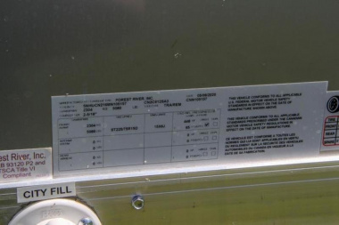 Used 2021 2-station Restroom Trailer Forest River Cargo