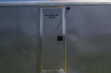 Used 2021 2-station Restroom Trailer Forest River Cargo