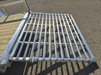 New 2025 Black Rhino EXS 6 X 12 Aluminum Trailer w/ Wood Deck