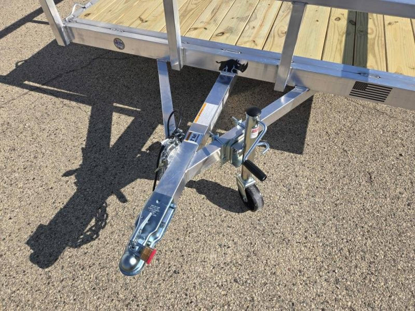 New 2025 Black Rhino EXS 81"x 14' Aluminum Trailer