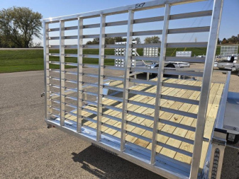 New 2025 Black Rhino EXS 81"x 14' Aluminum Trailer