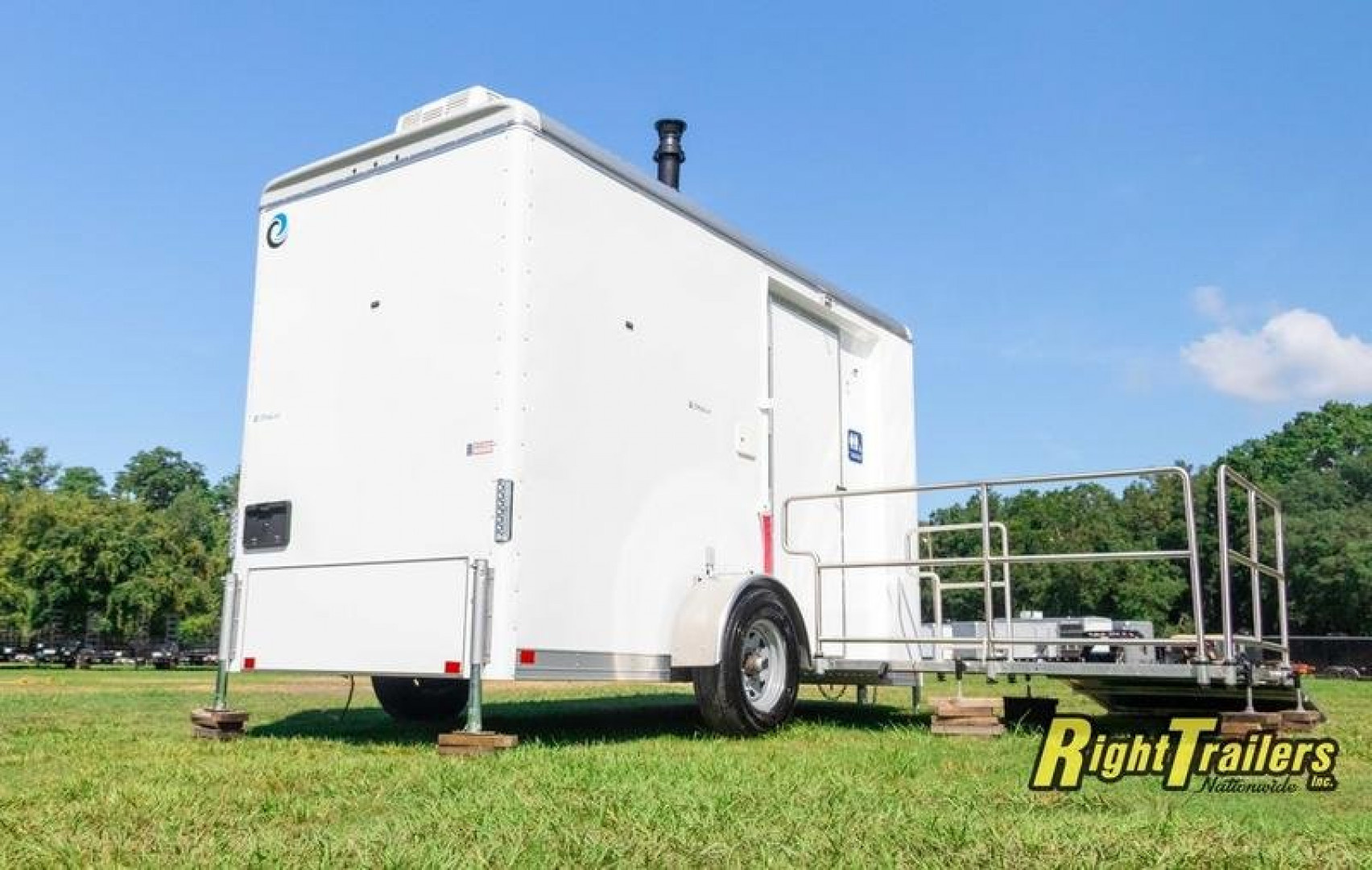 Used 2021 1 Stall Restroom Trailer ADA WC6141 - ADA - SD