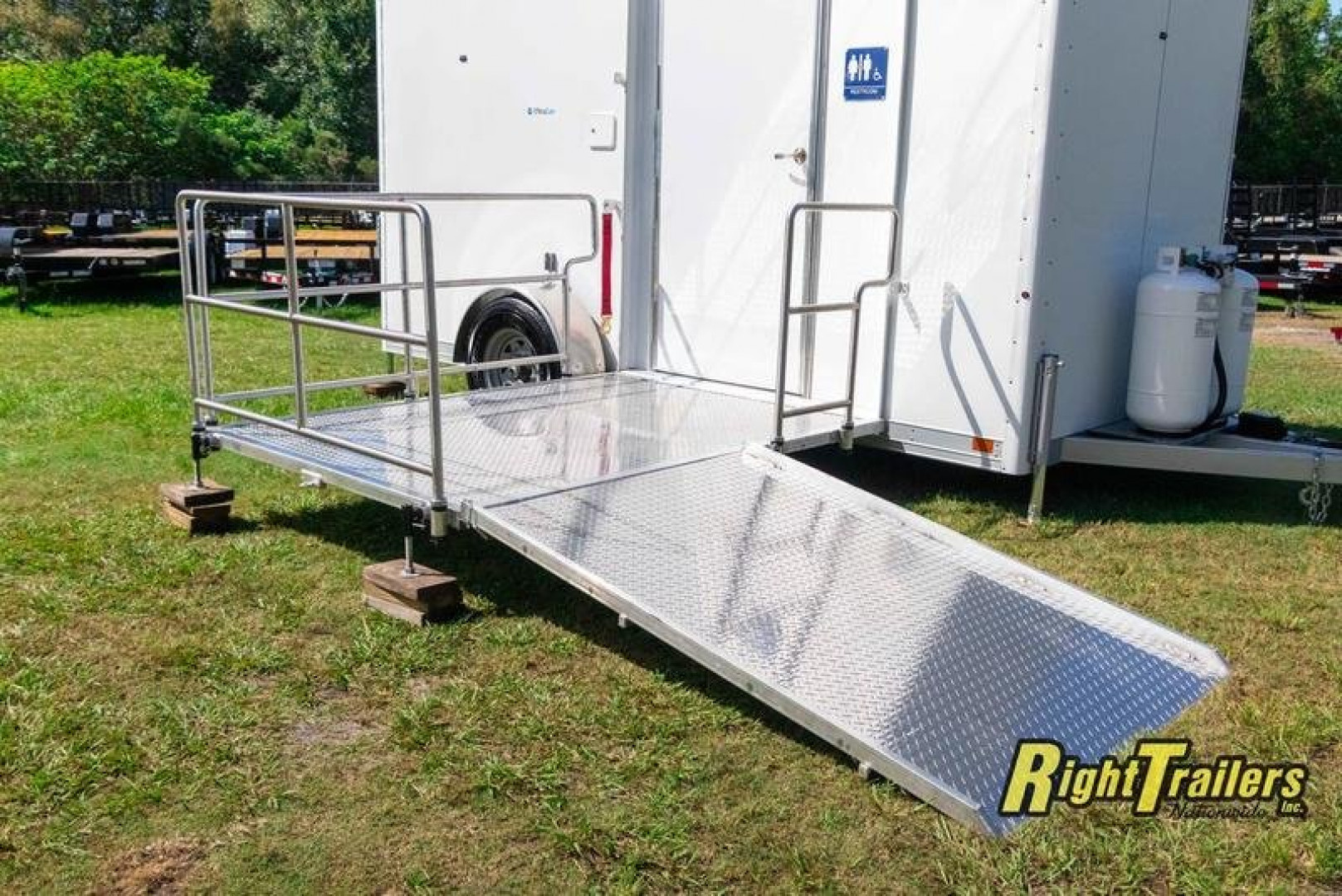 Used 2021 1 Stall Restroom Trailer ADA WC6141 - ADA - SD