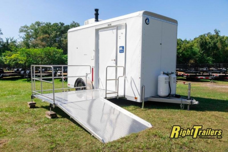Used 2021 1 Stall Restroom Trailer ADA WC6141 - ADA - SD
