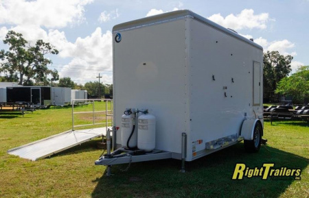 Used 2021 1 Stall Restroom Trailer ADA WC6141 - ADA - SD