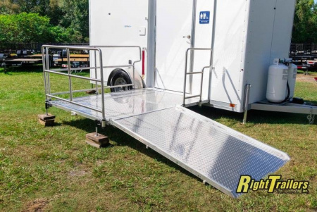 Used 2021 1 Stall Restroom Trailer ADA WC6141 - ADA - SD