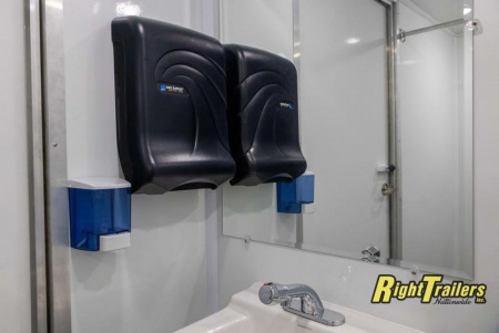 Used 2021 1 Stall Restroom Trailer ADA WC6141 - ADA - SD