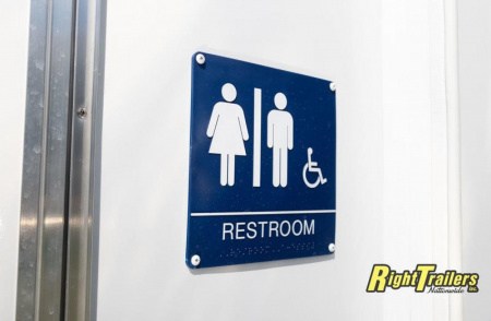 Used 2021 1 Stall Restroom Trailer ADA WC6141 - ADA - SD