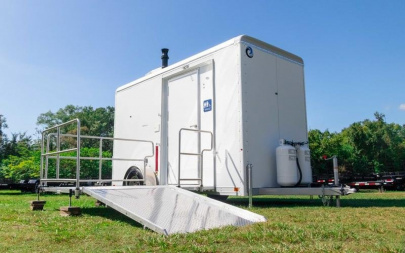 Used 2021 1 Stall Restroom Trailer ADA WC6141 - ADA - SD