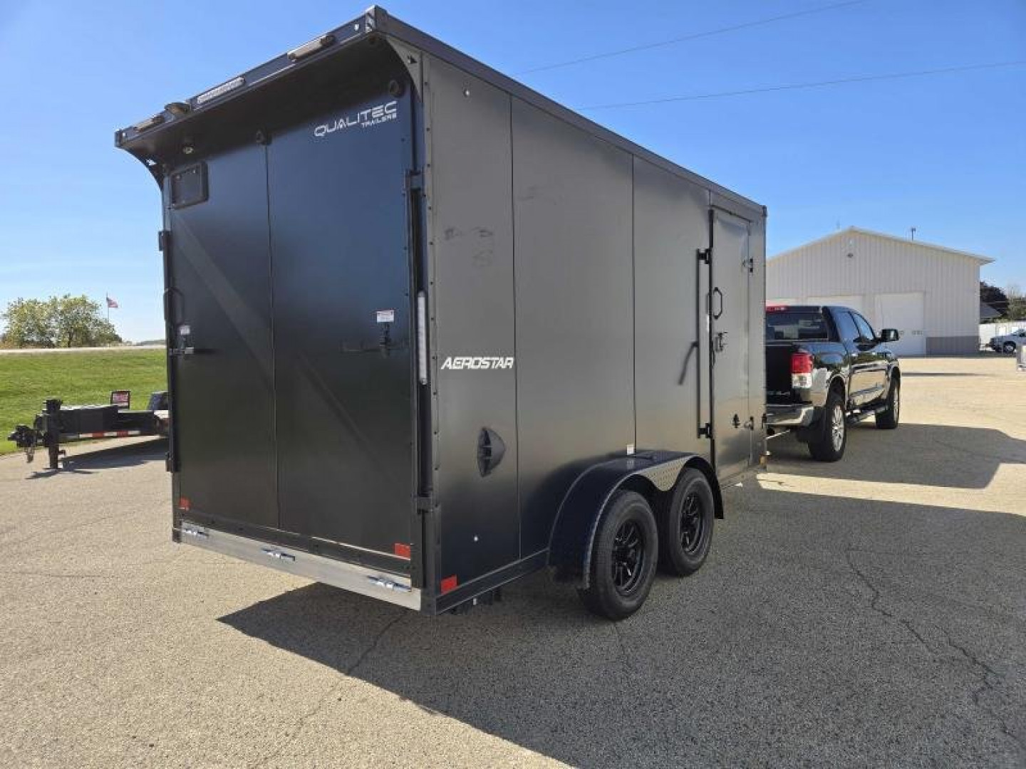 New 2025 Qualitec Aluminum 7x14'+30" Aerostar, by Stealth Cargo / Enclosed Trailer